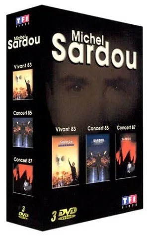 Coffret Michel Sardou 3 DVD - Vol.1 : Vivant 83 / Concert 85 / Concert 87