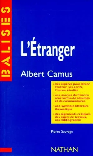 L'étranger, Albert Camus