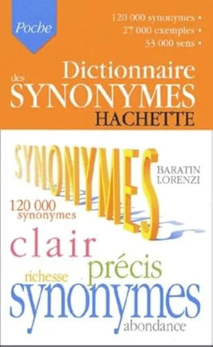 Dictionnaire des synonymes