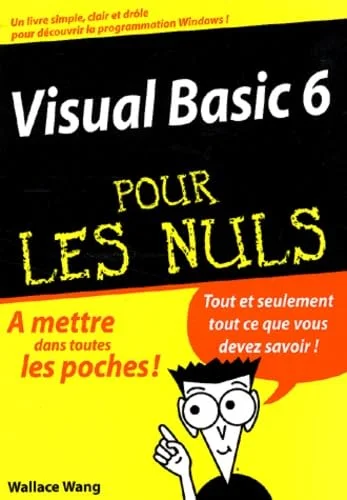 Visual basic 6 poche pour les nuls