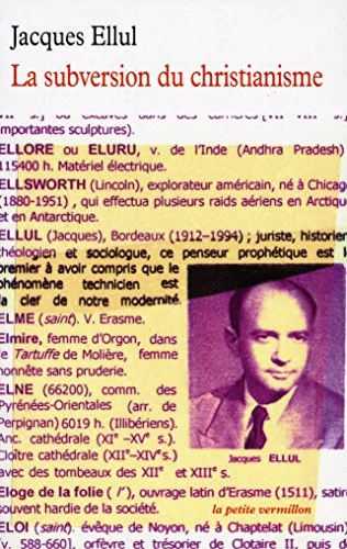 La Subversion du christianisme
