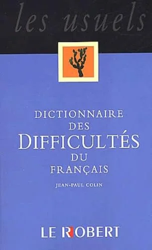 Dictionnaire des difficultés du français