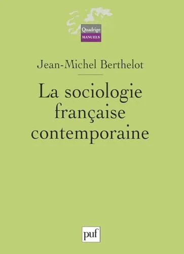 La Sociologie française contemporaine