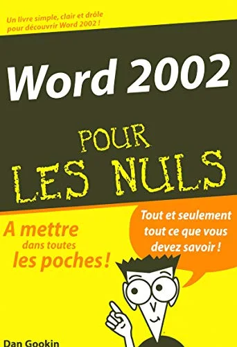 Word 2002 pour les nuls