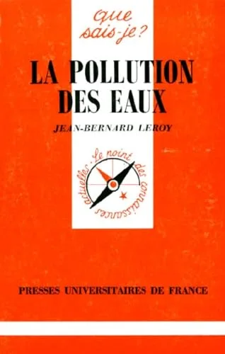 La Pollution des eaux