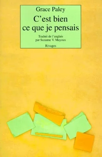 C'est bien ce que je pensais