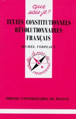 Textes constitutionnels r�volutionnaires fran�ais