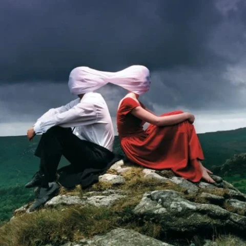 Casually dressed and deep in conversation - Copy control