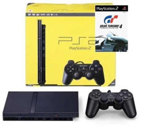 PlayStation Two + Gran Turismo 4