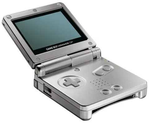 GameBoy Advance SP Silver