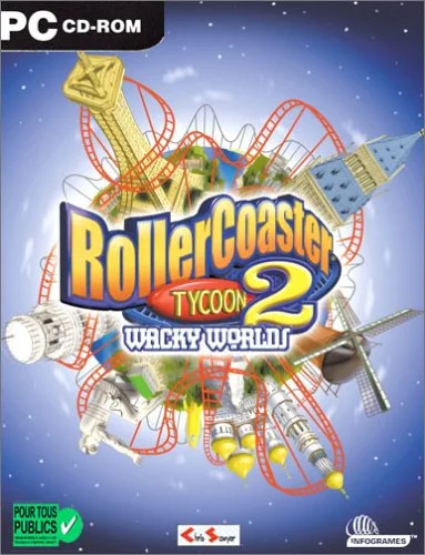 RollerCoaster Tycoon 2 : Wacky Worlds (Add on)