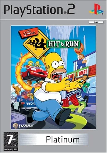 The Simpsons Hit and Run Platinum [ Playstation 2 ] [ UK Import ]