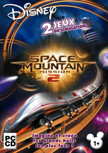 Coffret Disney Space Mountain 2 : Roller Coaster Simulator + Ultimate Ride
