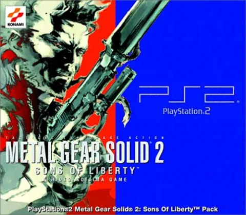 PlayStation 2 + Metal Gear Solid 2
