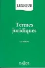 Termes juridiques