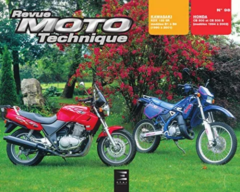 Revue technique de la Moto, num�ro 98.3 : Kawasaki KDX 125, Honda CB 500