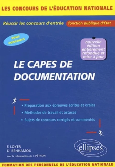 Le Capes de documentation : Concours externes et internes
