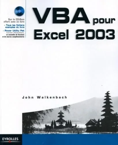 VBA pour Excel 2003 (1Cédérom)