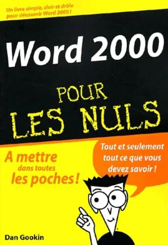 Word 2000 pour les nuls