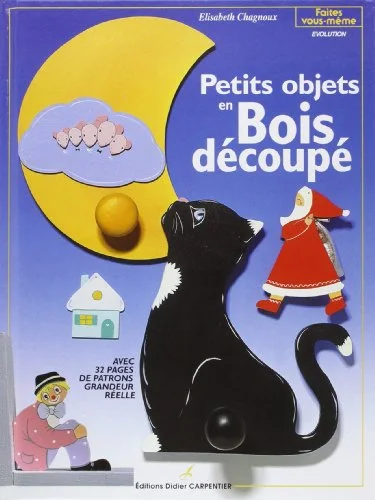 Petits objets en bois découpé