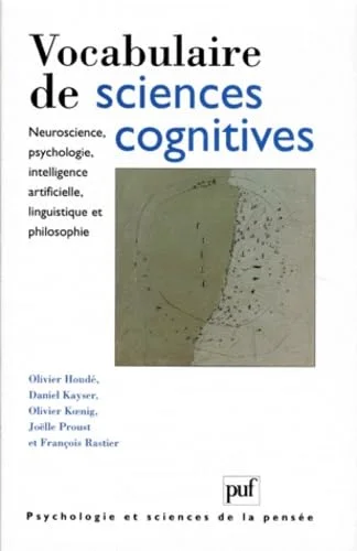 Vocabulaire de sciences cognitives