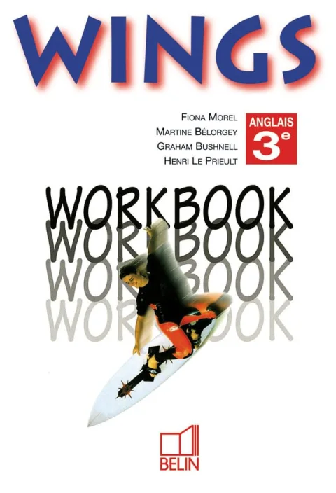 Wings : Anglais, 3e (Workbook)