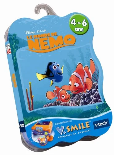 V.Smile - Jeu éducatif Le monde de Nemo : Nemo à la découverte de l'océan