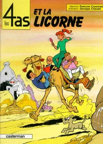 Les 4 as, tome 18 : Les 4 as et la licorne