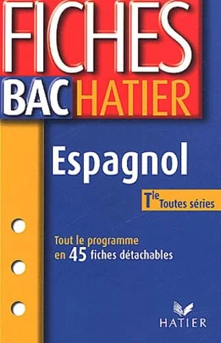 Espagnol 2003 : Terminale