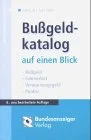 Bu�geldkatalog auf einen Blick.
