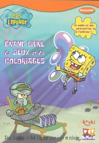 Bob l'Eponge : Coloriage