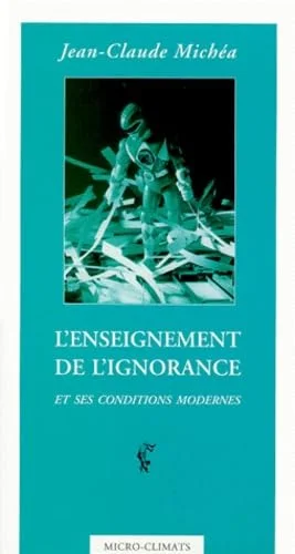 L'Enseignement de l'ignorance
