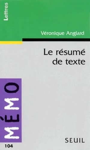 Le R�sume de texte