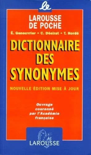 Dictionnaire des synonymes