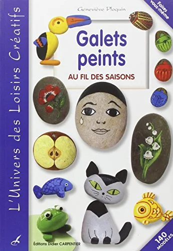 Galets peints : Au fil des saisons