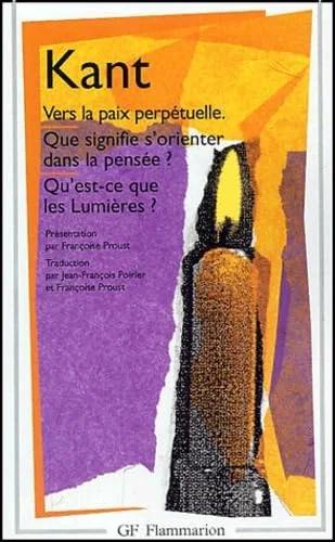 Vers la paix perpétuelle