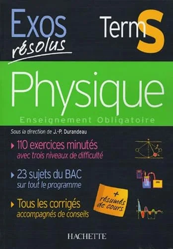 Physique Tle S : Enseignement obligatoire