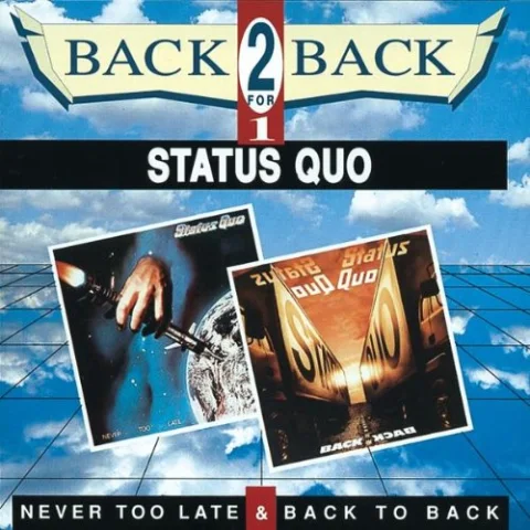 Never Too Late/back To Back -2lps On 1 Cd-