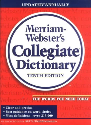 Merriam Webster's Collegiate Dictionary
