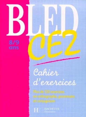 Cahier Bled, CE2