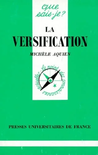La versification, 4e �dition