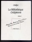 La Biblioth�que oulipienne