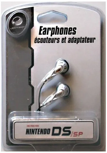 Ecouteurs st�r�o avec adaptateur - Gris