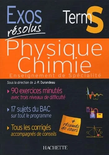 Physique Chimie Tle S Enseignement de Spécialité