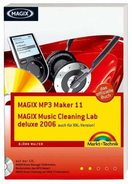 MAGIX mp3 maker 2006, m. CD-ROM