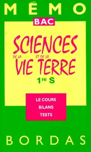Maths : sciences de la vie et de la terre premi�re s
