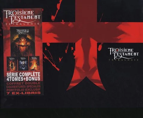 Le Troisième Testament : Coffret Tétralogie Tome 1 : Marc, ou le Réveil du Lion; Tome 2 : Matthieu, ou le Visage de l'Ange ; Tome 3 : L