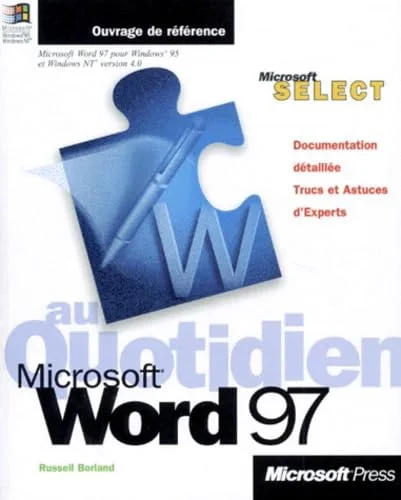 Microsoft Word 97 au Quotidien