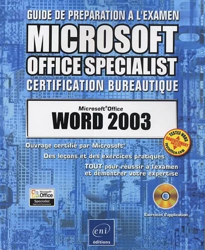 Word 2003 (1Cédérom)