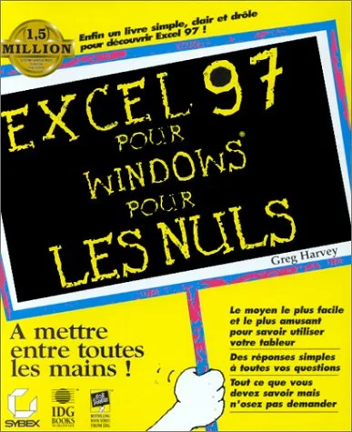 Excel 97 pour windows pour les nuls